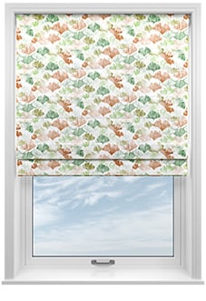 Palm Beach Faux Silk, Retreat - Motorised Roman Blind